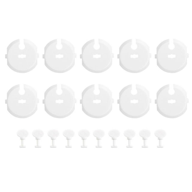 20pcs Socket Cover Children Protection French Style Outlet Protective Cover