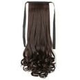 thumbnail image 2 of Hair Extensions Ponytail Ponytail Extension Wavy Hair Synthetic Clip In Ponytail Wig Daily Hair Pieces, 2 of 7