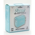 thumbnail image 4 of Liquipel Powertek Pastel Type-C Fast Charging Wall Charger 20W PD USB-C for iPhone, iPad, iWatch, Galaxy, Tablet, 4 of 8