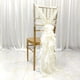 thumbnail image 5 of Decoración de respaldo de boda ANGGREK respaldo de Silla de gasa de leche 135x110 cm, 5 of 8