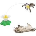 thumbnail image 1 of Jouet Électrique pour Chat Taquinant Oiseau, Jouet Interactif pour Chats, Jouet Volant Électrique Rotatif pour Chat, Jouet Papillon Simulation pour Chat, 1 of 5