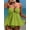 Green, variant on 2026 New Sexy Bikini Two-Piece Swimsuit Women's Hanging Neck Strap Beach Vacation Swimwear Nylon Fabric with Chest Pad
