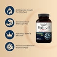 thumbnail image 6 of NatureBell Omega 3 Fish Oil 4,200mg, 180 Burpless Softgels, Highly Purified EPA 1,200mg & DHA 900mg | Lemon Flavored, 6 of 6