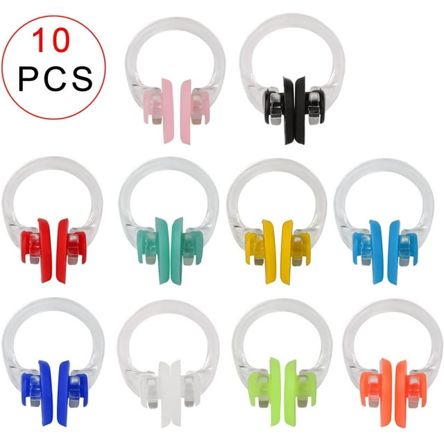 Swimming Nose Clip Waterproof Nose Clip Nose Clip Protective Nose Clip for Children and Adults (Random Color)