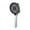 Silver, variant on JOGZMZ Shower - High-Pressure Handheld Showerhead - Hard Water High Pressure 5 Spray Modes Handheld Shower for The Elderly Children Gray 4.72x9.84in