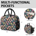 thumbnail image 6 of Reusable Travel Lnsulated Lunch Bag for Women & Men-Leakproof Water-Resistant Cooler Tote,Large Capacity(10.6x8.7x6.3in)for Work,Office,Travel,Picnic,Beach., 6 of 7