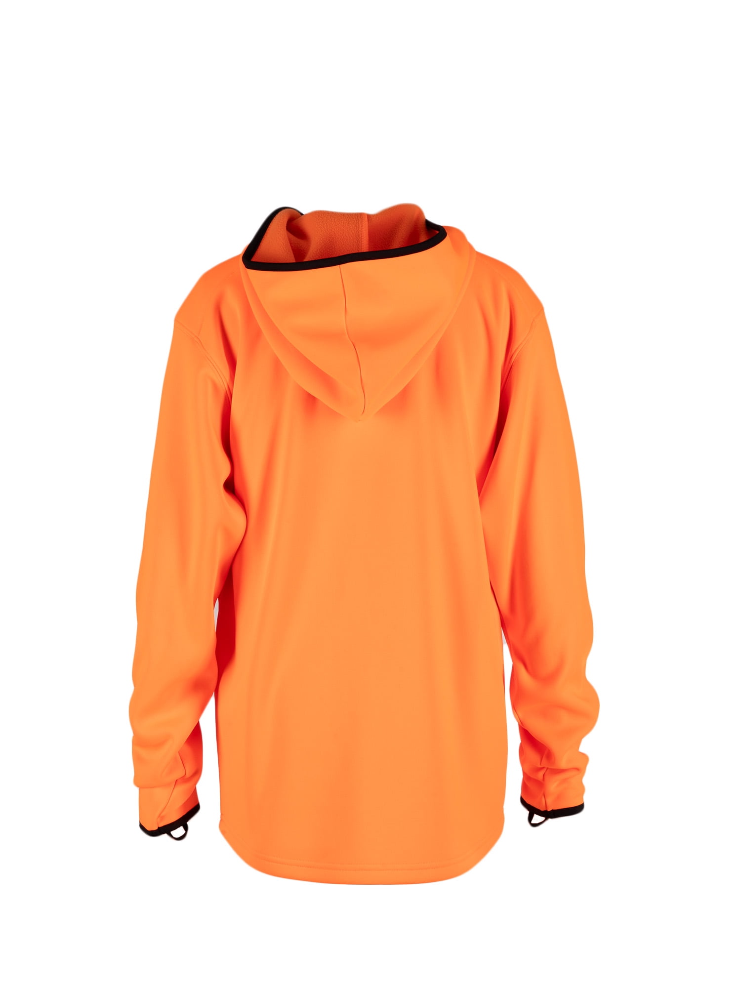 Mossy Oak Youth Long Sleeve Camouflage Hunting Pullover Hoodie, Blaze Orange, XS