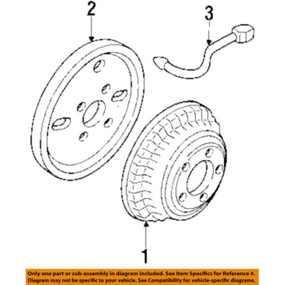 GM OEM Front Brake-Flex Hose 22163167