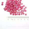 thumbnail image 4 of REGALWOVEN 6mm AB Flat Back Pearls Loose Half Round Resin Pearl Beads DIY Crafts Colorful Bright Red, 4 of 5