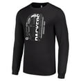thumbnail image 2 of Men's Starter Black Green Bay Packers Half Helmet Logo Long Sleeve T-Shirt, 2 of 3
