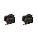 thumbnail image 4 of Advancent Bolsa de teléfono con pantalla táctil bicicletas bolsas de travesaño portátiles a prueba de golpes cierre de cremallera organizador Negro 2piezas, 4 of 6