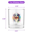 thumbnail image 5 of Watercolor Drip Australian Shepherd Pop Art Colorful Portrait Artwork 11oz Whiskey Glass Mug Aussie Dog Lover Gifts Whiskey Cocktail Glasses Cup - 01009, 5 of 5