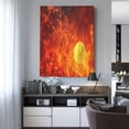 thumbnail image 4 of Xecao Tennis Ball In Fire for Ready-to-Hang Canvas Art 12x16 Inches - Waterproof HD Print Solid Wood Frame for Gifting,Vertical, 4 of 8
