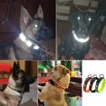 thumbnail image 5 of Collar de perro acolchado de tela de malla reflectante ajustable de nailon para aventuras al aire libre MFZFUKR CPB-US-YY693-3, 5 of 5