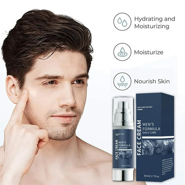 Particle 6-in-1 Face Cream for Men Anti-Aging Moisturizer,Reduces