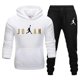 thumbnail image 3 of Chándales informales con cremallera para hombre, conjuntos con capucha para correr y Fitness al aire libre, Sudadera con capucha deportiva de lujo + Pantalones, novedad de 2024, 3 of 5