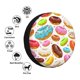 thumbnail image 4 of Fotbe Color Donut Funda de Llanta de Repuesto con Estampado, Engrosada, Ajuste Universal para Jeep, Remolque, RV, SUV, Camión-14 inch, 4 of 6