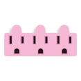 thumbnail image 2 of Adaptador Steren 3 Entradas  WMS-1217 Rosa, 2 of 4