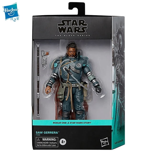 Hasbro Star Wars la serie negra Rogue One Saw Gerrera K-2SO Cassian Andor Jyn Erso Baze Malbus una historia figura coleccionable de juguete