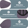 thumbnail image 4 of Newsboy Cap for Men 100% Cotton Mens Flat Hats Newsies Hat Classic Irish Gatsby Ivy Cabbie Golf Hats 1pcs, 4 of 6