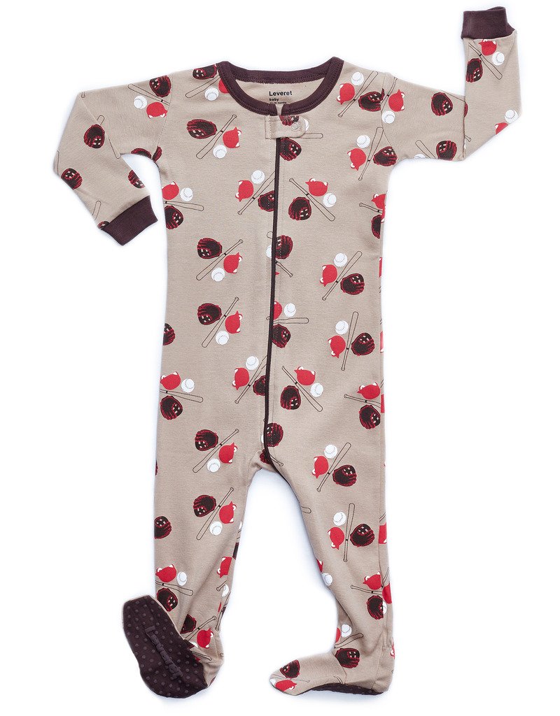 Leveret Leveret Baby Boys Footed Pajamas Sleeper 100 Cotton Kids