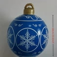 thumbnail image 3 of Bola de decoración navideña inflable de PVC, globo de jardín engrosado, bola de decoración de fiesta de ambiente, bola de decoración navideña, 3 of 5