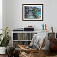 thumbnail image 4 of Art.com Steps of St. Tropez Art Print by Howard Behrens, Brown Frame Wall Art, 40" x 32", 4 of 5