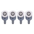 thumbnail image 2 of 8Pc Shower Door Shower Door Rollers Sliding Door Guide Shower Spare Parts Glass Door Pulleys Wheels, 2 of 5