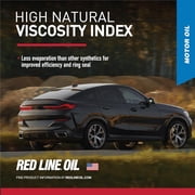 Red Line 11704 SAE 10W60 Fully Synthetic Motor Oil High-Performance Engine Lubricant 1 Quart Premium Racing Formula