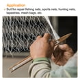 thumbnail image 5 of Uxcell 3# Bamboo Netting Needle Shuttle Fishing Net Repair Line Mending Tool, 5 of 5