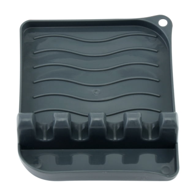 Spoon Mat Pot Lid Bracket, Creative Solid Color Kitchen Rack for Utensils, Space-Saving Water & Oil Storage, Easy to Clean, Kitchen Storage, Home & Kitchen Essentials