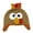 Coffee, variant on Thanksgiving Cute Children Turkey Hat Wool Knit Hat Thanksgiving Hat