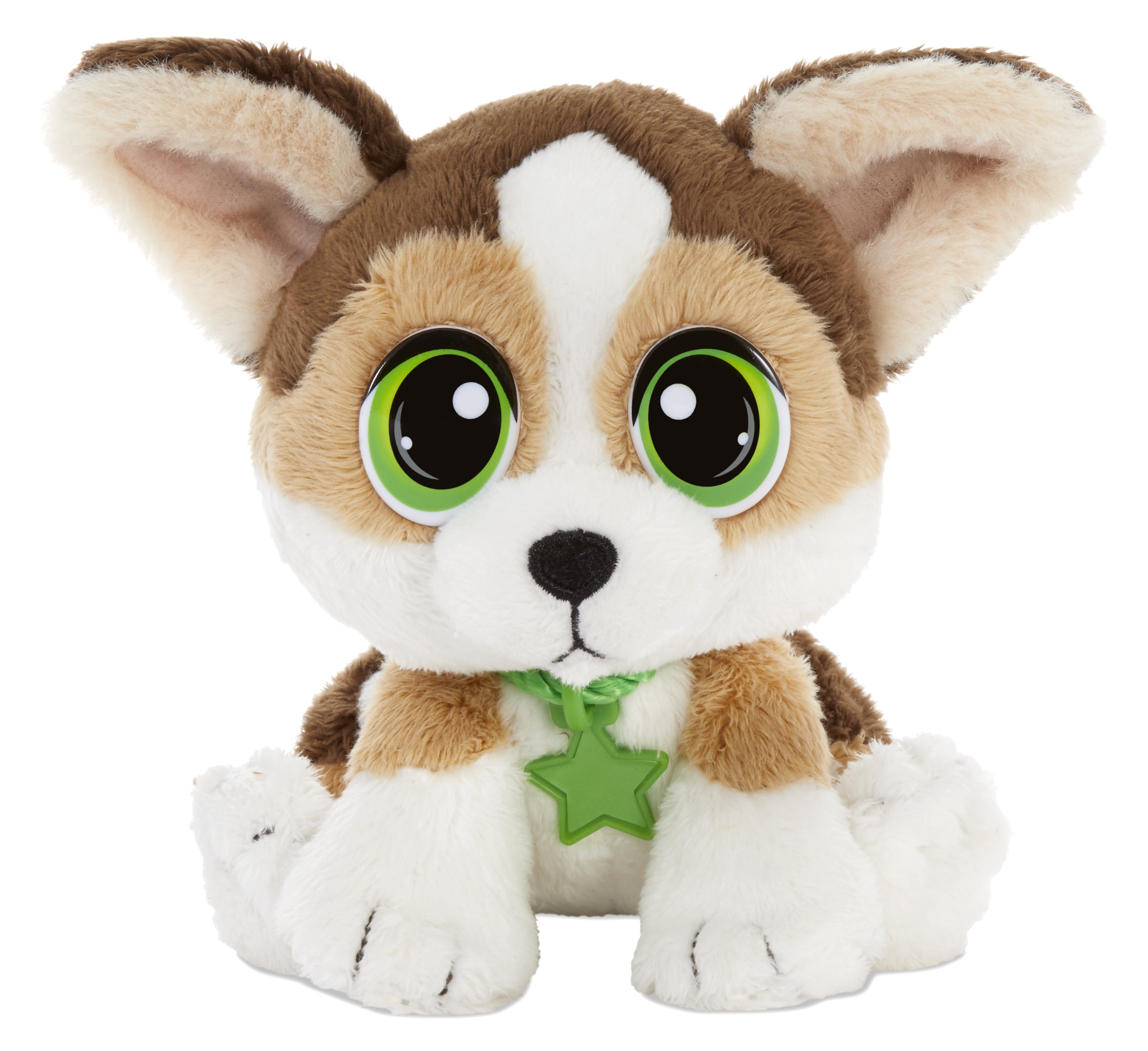 Rescue Tales™ Babies Corgi Plush Toy with Collar, Tag, Doghouse, Stickers, Activities