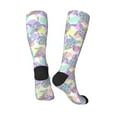 thumbnail image 4 of Fotbe Sea Turtles print Women's Men's Novelty Crew Socks Cotton Socks Knee High Socks for Walking,Running,Nurses,Pregnancy, 4 of 9