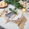 thumbnail image 2 of Efavormart Set of 10 | 10" Marble Disposable Plastic Plates, Dinner Plates - White and Rose Gold for Wedding, Birthday, and Disposable Plates Party, Kitchen Dinnerware, 2 of 11