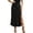 A-Black1337, variant on Wxolcjlv Women's Satin Side Slit Midi Skirt High Waist Party Midi Skirts