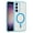 Blue, variant on Samsung Galaxy S24 Case, Slim 100% Fit Magnetic Charger Compatible Shock Resistant Black