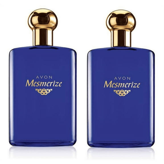 Avon Mesmerize Cologne Spray, Unisex Perfume, 3.4 Oz, 2 Pack