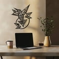 thumbnail image 6 of Violaura Hummingbird Metal Wall Art - Easy to Install Hanging Perfect for Home, Living Room Decor (60.0" x 48.0"), 6 of 8