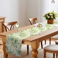 thumbnail image 3 of Camino de Mesa Floral Único Bargains 13x72 Pulgadas Verde Camino de Mesa de Granja Caminos de Mesa de 72 Pulgadas de Largo para Decoraciones de Hogar con Impresión de Flores Vintage, 3 of 7