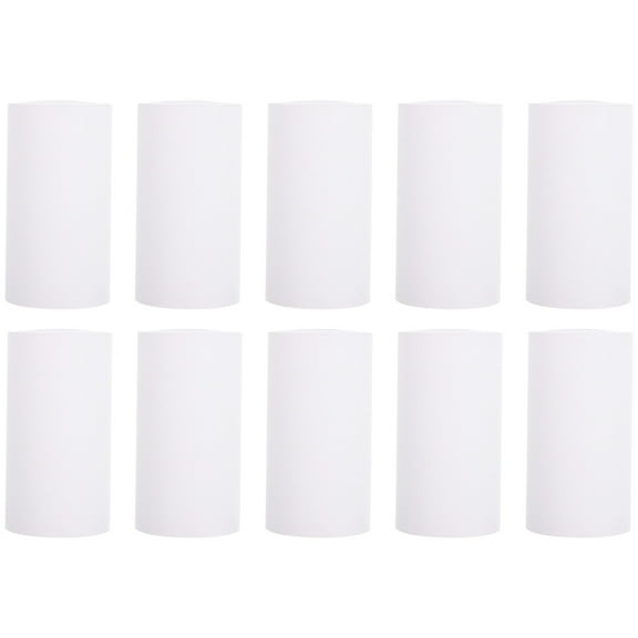 Dytern thermal paper 10 Rolls of Thermal Till Rolls Blank Thermal Papers Thermal Paper Roll for Credit Card Machine Retailers,2.24"X0.98"X0.98"