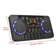 thumbnail image 2 of Tarjeta de Sonido V300 Pro Interfaz de Audio Compatible con Bluetooth Mezclador DJ Efecto Digital Consola de Reducción de Ruido Grabación USB, 2 of 5