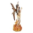 thumbnail image 2 of Ebros Elemental Pyre Fire Fairy Figurine Flame Ember Faerie Fantasy Sculpture 12"H, 2 of 5