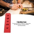 thumbnail image 4 of 100mm T Slot Miter Track With Holes T Slot Miter Track Jig Aluminum Alloy Woodworking Chute Rail Electric Circular Saw Workbench Fixture, 4 of 8