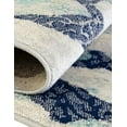 thumbnail image 6 of Unique Loom Ariel Collection Area Rug - Star (5' 3" x 8' Rectangle Blue/Ivory), 6 of 6