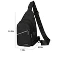 thumbnail image 3 of Wuztai Offres 90% de Réduction Sac à Bandoulière Sac à Dos Hommes Dames Sac à Dos de Randonnée Sac à Dos Multifonction Sac de Poitrine en Solde, 3 of 7