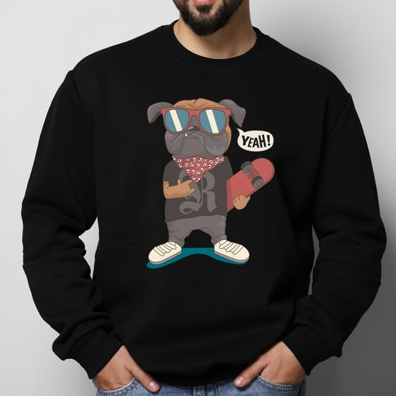 Graphic Sweatshirt Long Sleeves,Sizes S-2XL