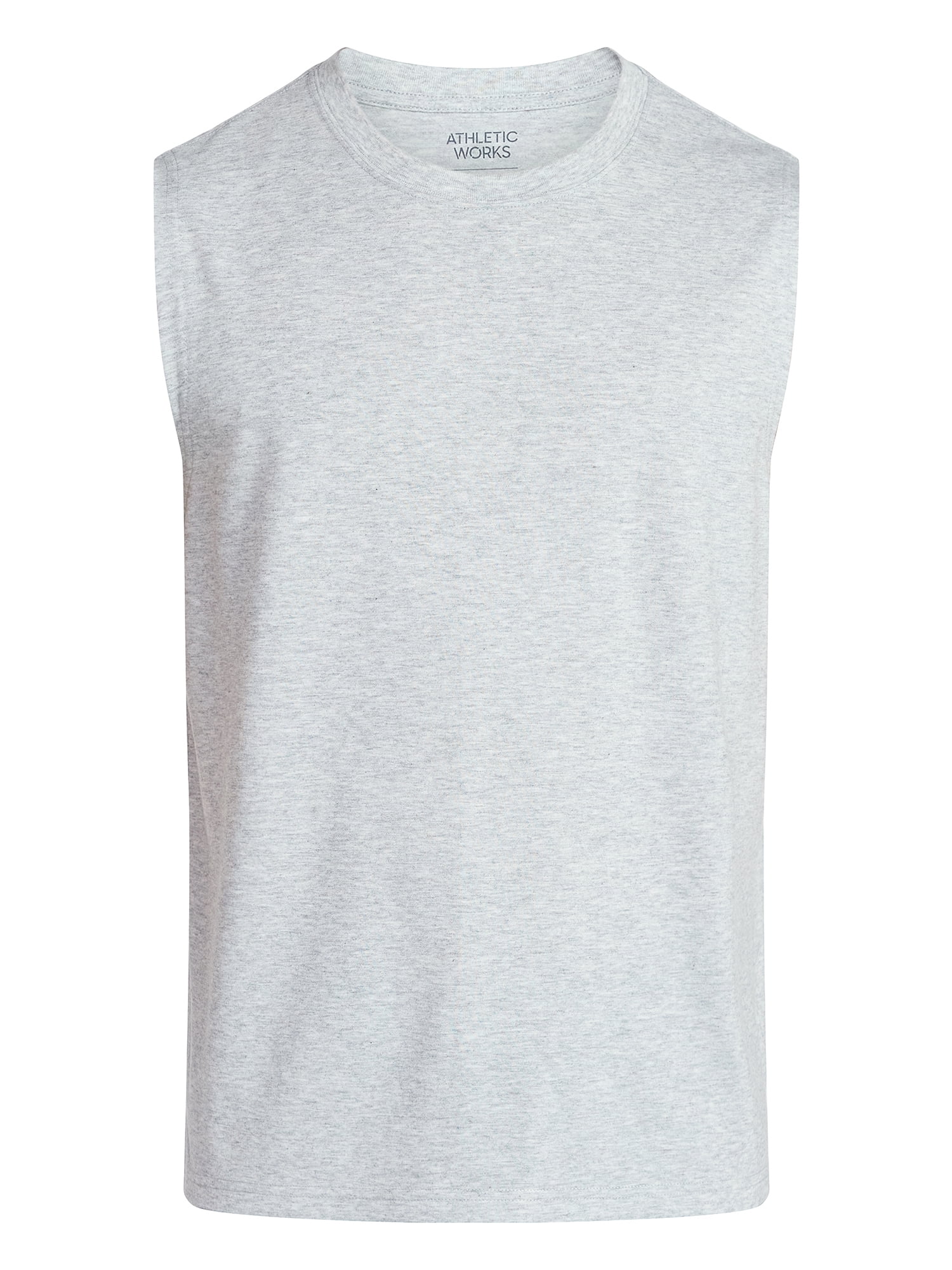 Athletic Works Men's and Men's Big & Tall Tri-Blend Muscle Tee, Sizes XS-4XLT