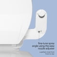 thumbnail image 3 of Brondell Fresh Spa Adjustable, Bidet Attachment FSA-15 for Toilet Seats with Adjustable Single Nozzle, Side Arm Control, Thin Profile, White (Ambient Temperature), 3 of 7
