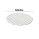 thumbnail image 3 of Alfombrilla redonda de alfombra de terciopelo para sala de estar, sofá, mesa de té - Antideslizante, fácil de limpiar Fibra de poliéster - 19.69 pulgadas / 50 cm - Beige, Gris, Blanco, Rosa, Verde, 3 of 6